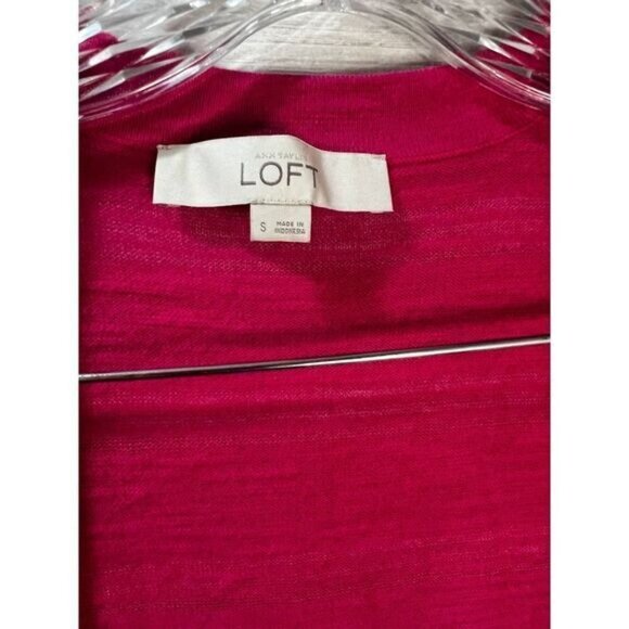 LOFT‎ Women's Fine Knit Open Cardigan Small NEW - Picture 5 of 5